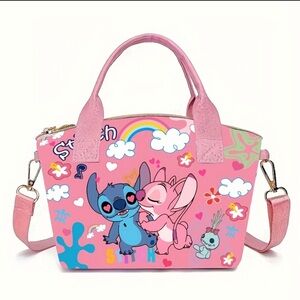 Disney Lilo & Stitch Angel Stitch Small Tote Handbag